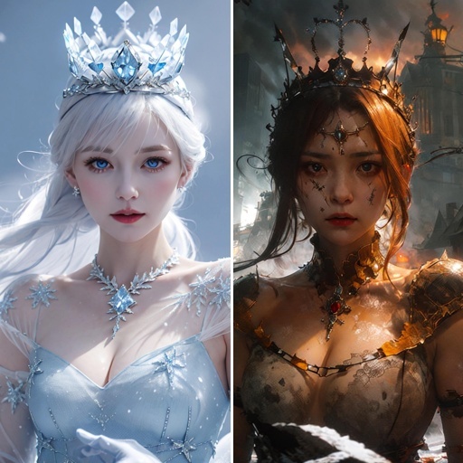 AI作图网站：真人照片融合腥红画风